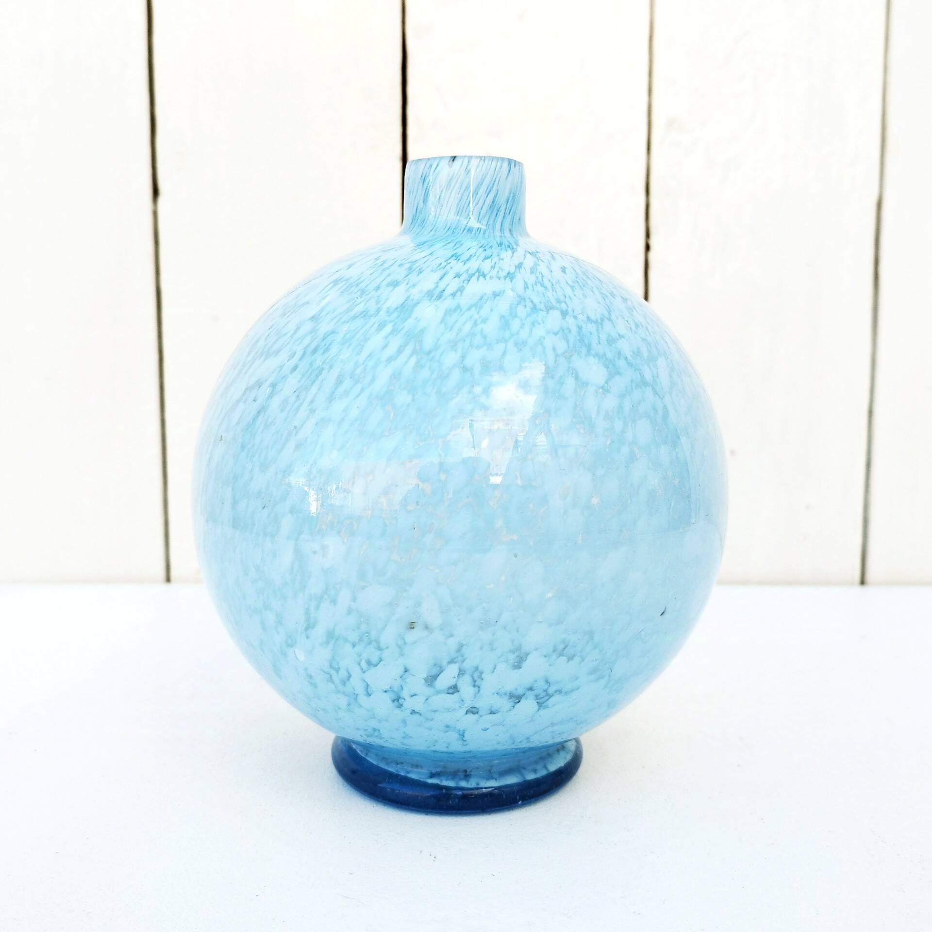 Clichy art deco opaline glass lamp base