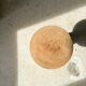 Side table, end of sofa in natural mango monoxyl conical tray H:50cm