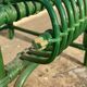 Fauteuil rotin vert