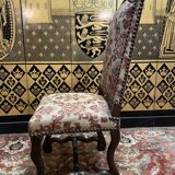 Set of 4 Louis XIII "Sheep bone" chairs