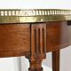 Table Bouillotte en Acajou, style Louis XVI – Milieu XXe