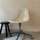 Ecru fibreglass wheelchair by H. Miller for International Furniture