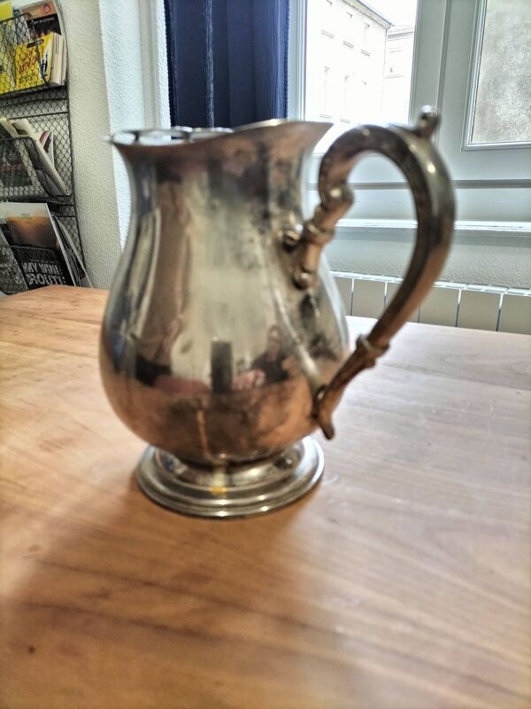 Pichet vintage argenté
