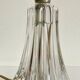 Art deco crystal star lamp base