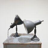 Pair of antique german uplighter's or spot lamps by Kandem