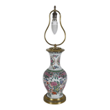 Porcelain lamp of china and brass – early twentieth century