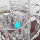 4 Chopes à bière en cristal taillé Tiffany et Co.
