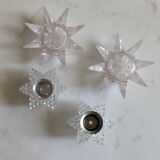 Set of candlesticks from the 70s.