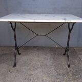 Bistro table for 4 people in white marble