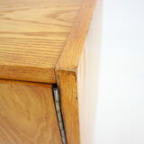 1970s Maple Cabinet or Chest Of Drawers, Czechoslovakia
