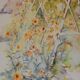 20th Century School: The Flower Park, original signed watercolor