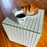 Cube end of sofa