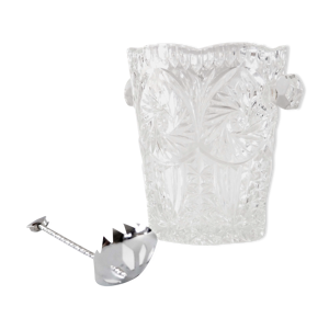 Seau à glace et sa cuillère motif