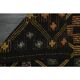1970s Vintage Turkish Oushak Handmade  Colorful Runner Rug 70x290