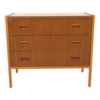 Teak chest of drawers, Bertil Fridhagen, Bodafors, Sweden, 1960