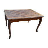 Table à rallonge vintage