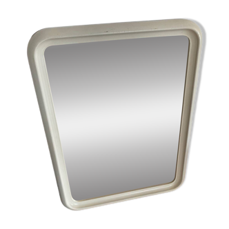 Large cream mirror