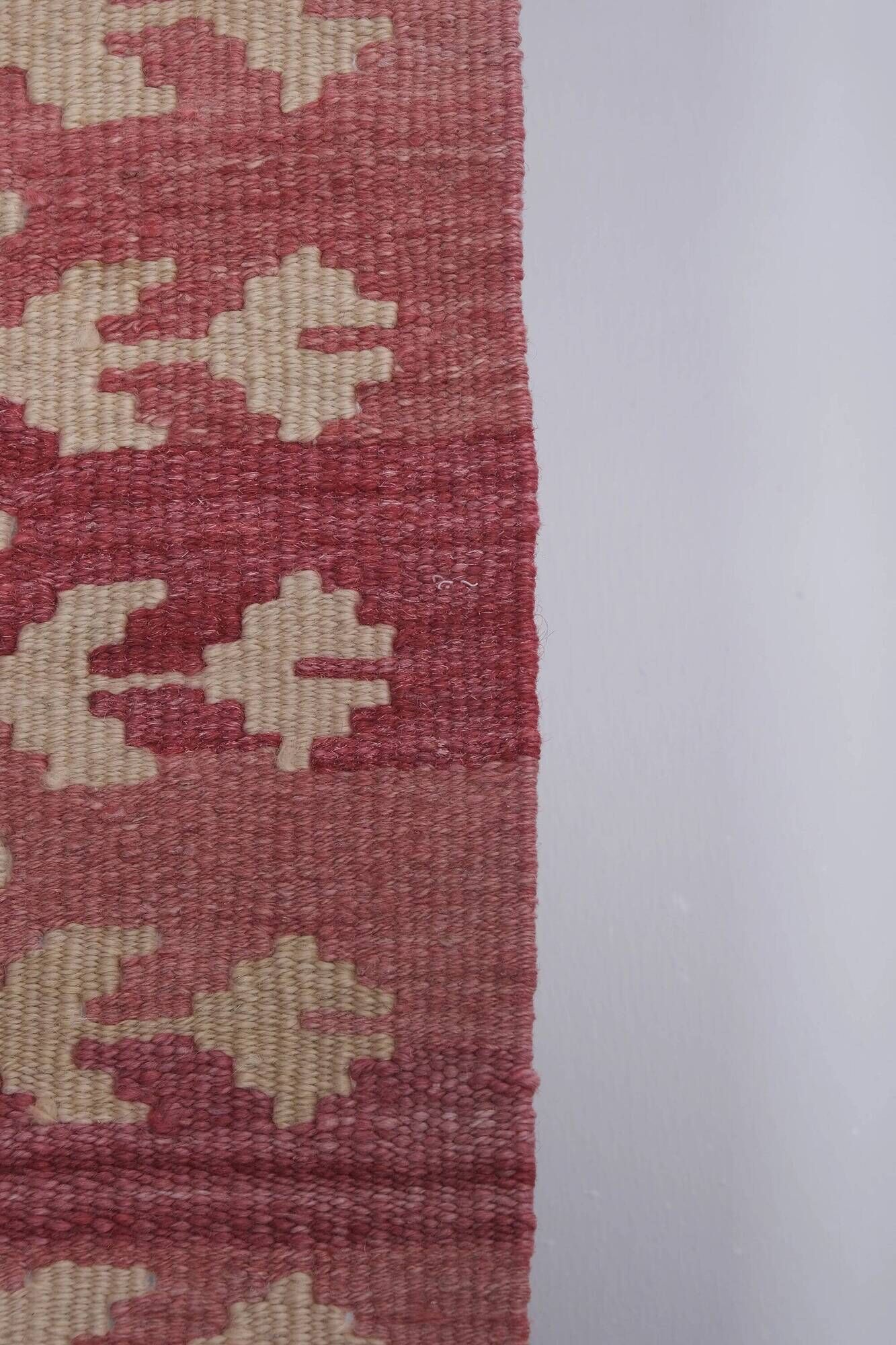 Vintage Turkish hallway rug 98x458 cm