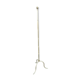 Golden chrome floor lamp foot