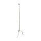 Golden chrome floor lamp foot