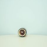 Vase vintage orange et marron, Allemagne de l'Ouest Scheurich