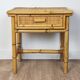 Table de chevet en rotin