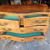 Solid oak chest of drawers from Saint-Malo, 18th century