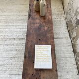 Brutalist workbench solid cherry coffee table