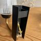 Pair of vintage glass/metal wall lights / circa 1950s 1960s