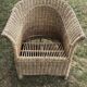 Rattan armchair