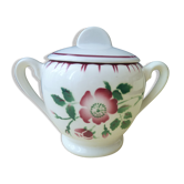 Sugar in earthenware Digoin Sarreguemines Model Epernay