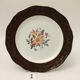 Set of 6 Dessert Plates "L'Amandinoise", model "Clématite"