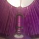 Vintage purple lampshade 1950