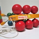 three toys wood nice snail rabbit vintage design FMF Kouvalias