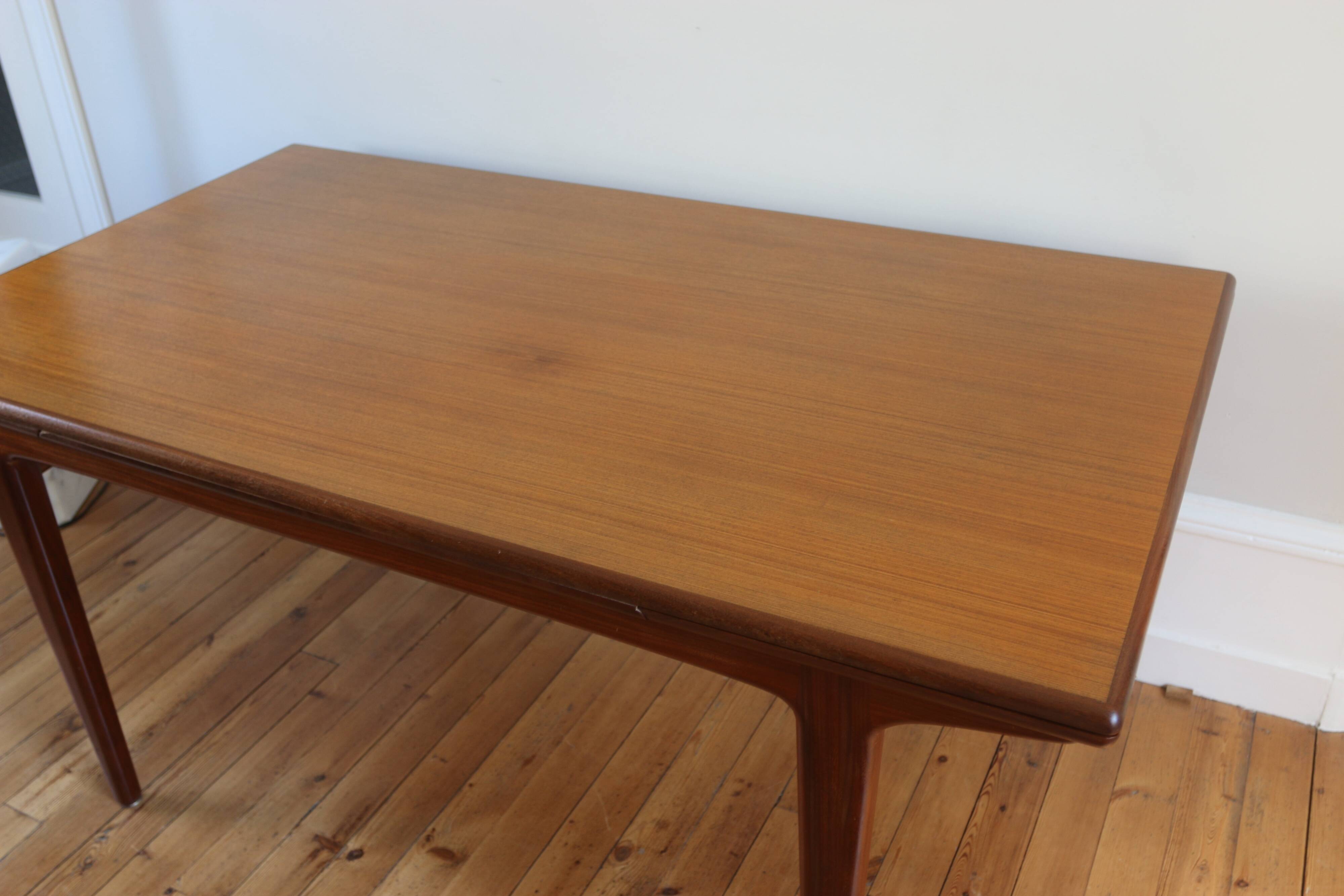 Vintage Scandinavian teak dining table, 1960s
