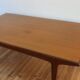 Vintage Scandinavian teak dining table, 1960s