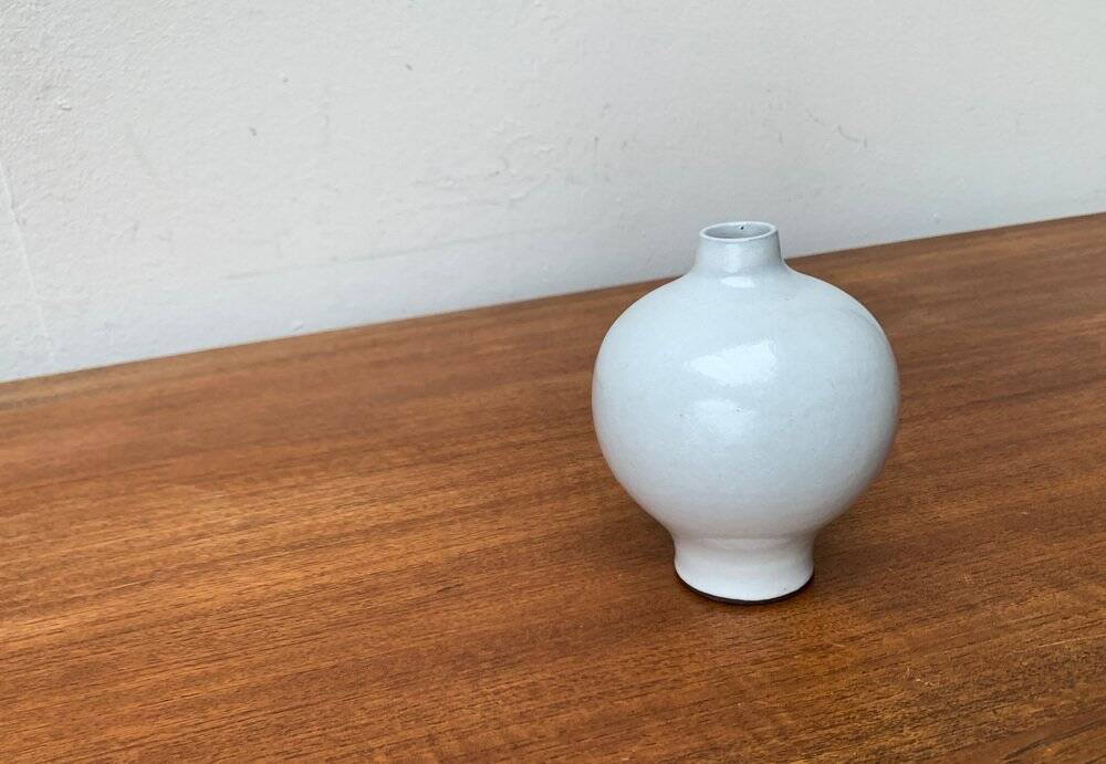 Mid-century German studio pottery vase by BKW Böttger Keramik Wandsbek, 1960s.