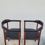 Pair of Scandinavian designer armchairs - 1970s