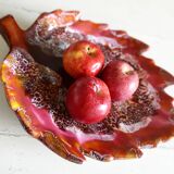 Autumn leaf dish Vallauris