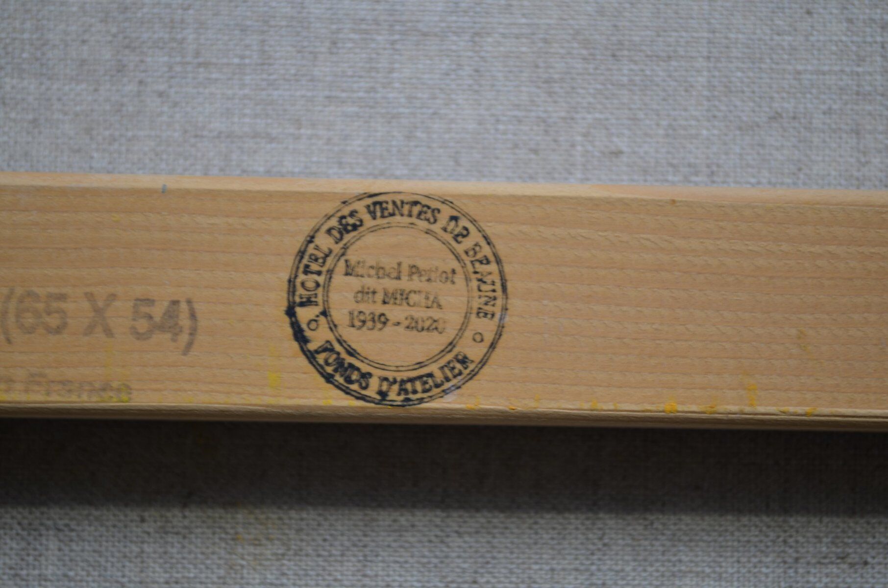 Michel Petiot, known as Micha, Composition for Violin No. 2, canvas