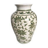 44cm enamelled ceramic vase