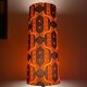 Sherazade H87 D35 d25 lampshade - conical in vintage fabric