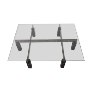 Table basse minimaliste - acier