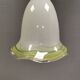 Pendant lamp in multicolored glass. Probably Danish or Swedish from 1970s