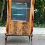 Scandinavian art deco rosewood display cabinet