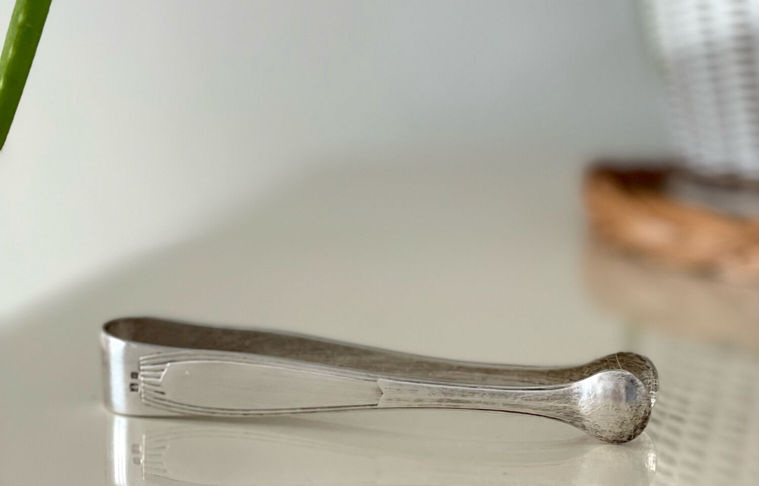 Christofle sugar tongs