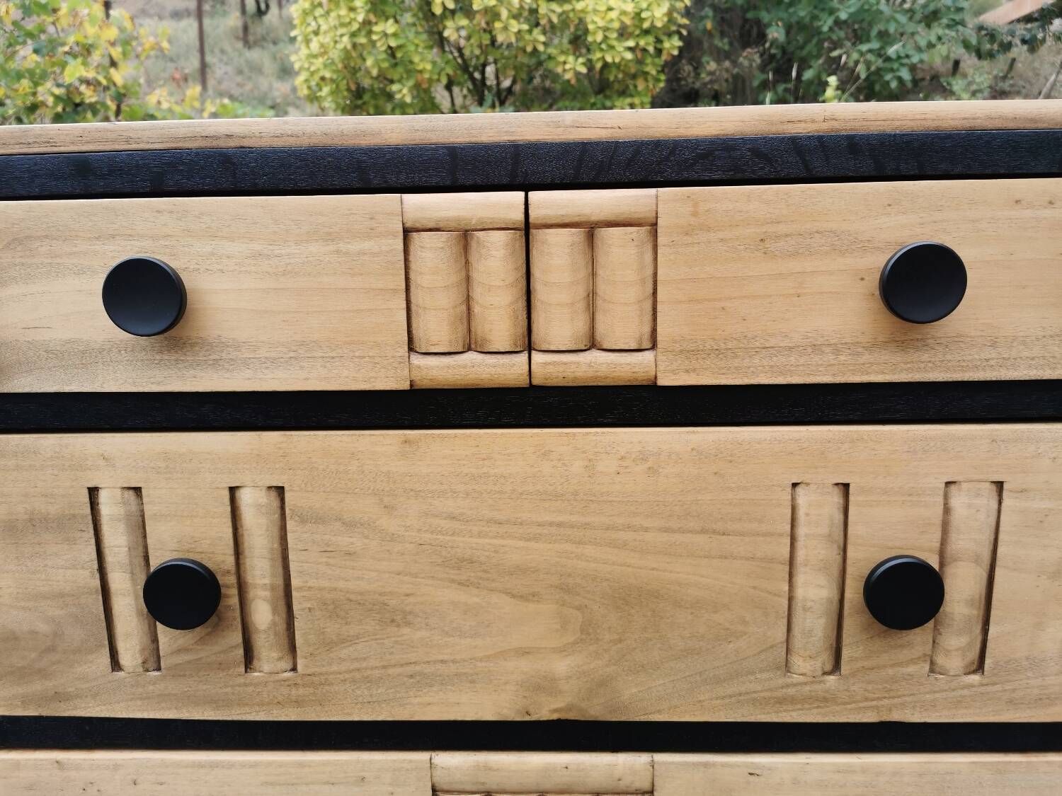 Renovated Art Deco chest of drawers