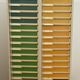Vintage sorting furniture from the 70s / 30 drawers - industrial / workshop / haberdashery