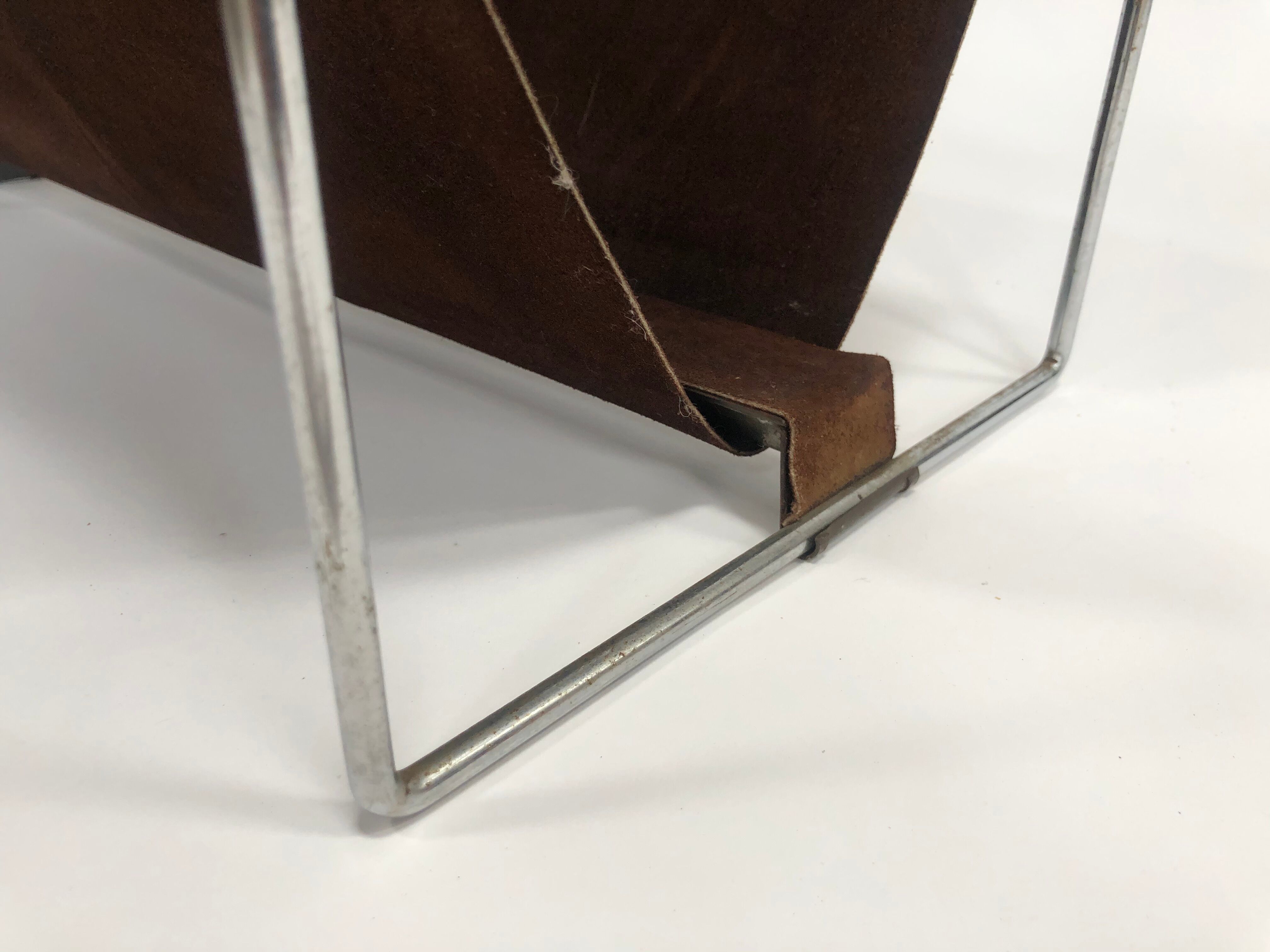 Porte magazines en métal, 60/70 design Pays-Bas