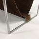 Porte magazines en métal, 60/70 design Pays-Bas